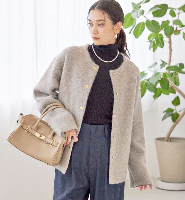 SHIPS for women「【SHIPS別注】MILOS: 金具付き ベルト トート S」|トートバッグ|