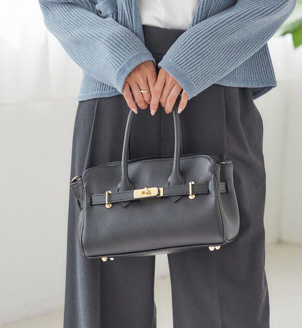 SHIPS for women「【SHIPS別注】MILOS: 金具付き ベルト トート S」|トートバッグ|