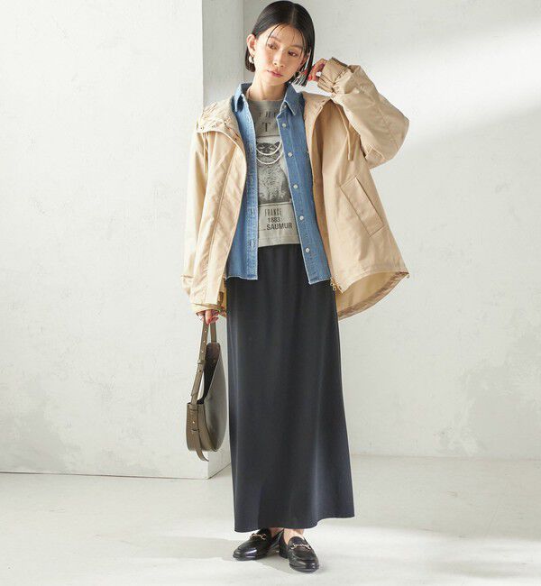 SHIPS for women「【SHIPS別注】Odub: フォト プリント クロップド ロングスリーブ TEE」|Tシャツ・カットソー|