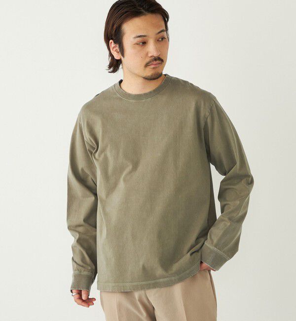 SHIPS Colors 「SHIPS Colors:フェードカラー クルーネック ロンT◇」|Tシャツ・カットソー|