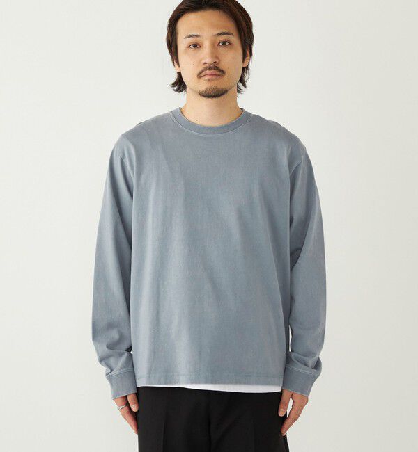 SHIPS Colors 「SHIPS Colors:フェードカラー クルーネック ロンT◇」|Tシャツ・カットソー|