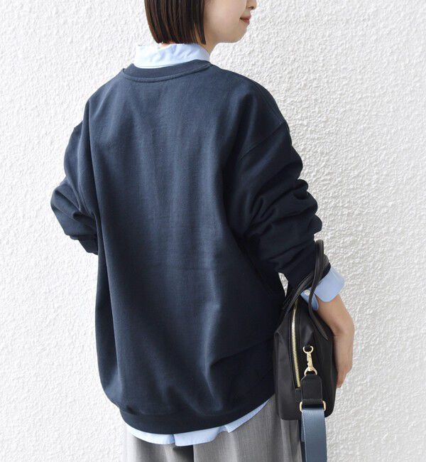 SHIPS for women「【WEB限定】SHIPS ラウンド ロゴ 刺繍 スウェット」|スウェット・ジャージ|