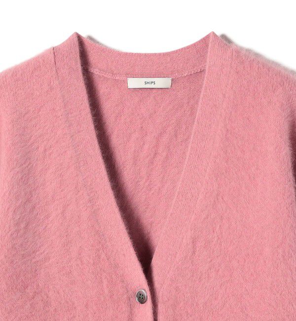 SHIPS for women「《予約》杢 フォックス カシミヤ Vネック カーディガン」|カーディガン|