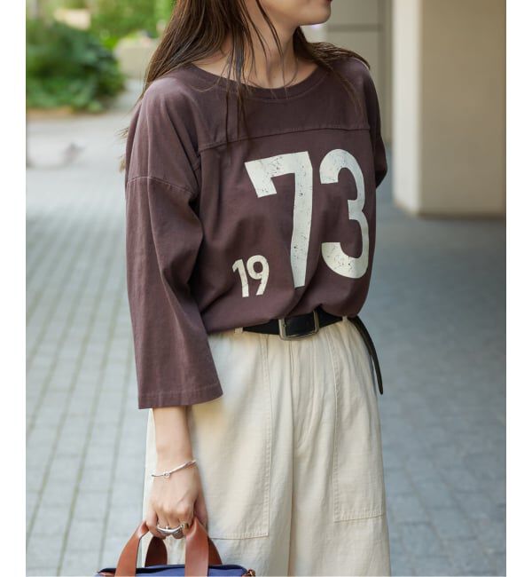 OUTDOOR PRODUCTS Usual Things「numbering logo 7S Tee」|Tシャツ・カットソー|
