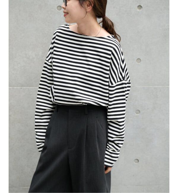 OUTDOOR PRODUCTS Usual Things「≪予約≫MILITARY BORDER WIDE TEE」|Tシャツ・カットソー|