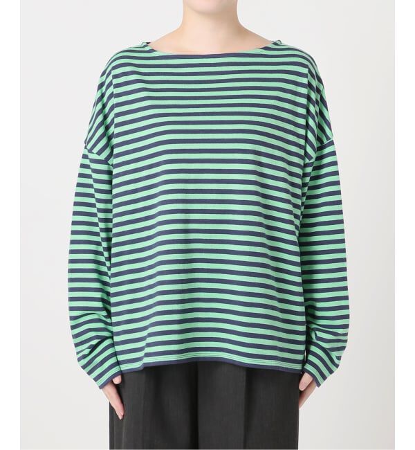 OUTDOOR PRODUCTS Usual Things「≪予約≫MILITARY BORDER WIDE TEE」|Tシャツ・カットソー|