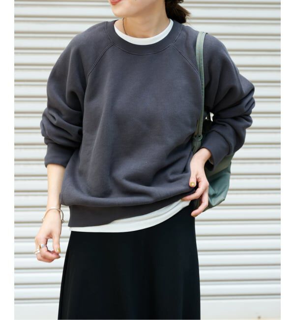 OUTDOOR PRODUCTS Usual Things「VINTAGE LIKE LITTLE SWEAT」|スウェット・ジャージ|ブラック
