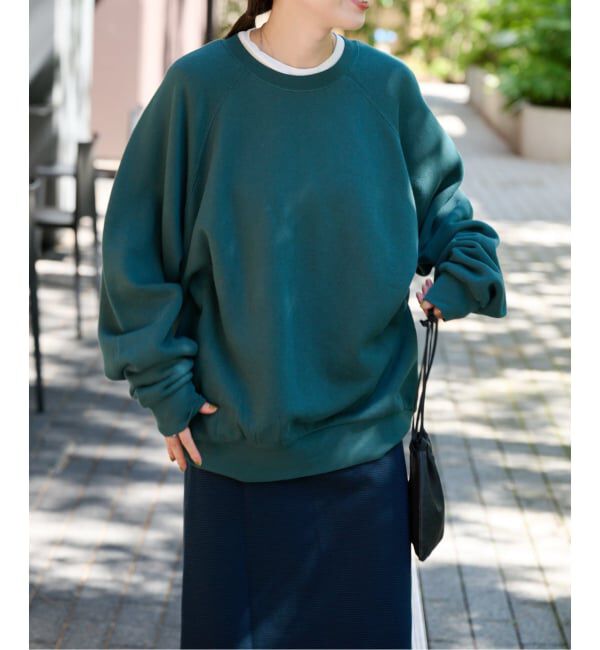 OUTDOOR PRODUCTS Usual Things「VINTAGE LIKE DAD SWEAT ユニセックス対応」|スウェット・ジャージ|グリーン