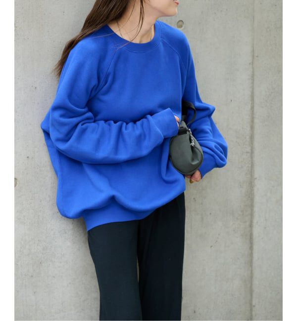 OUTDOOR PRODUCTS Usual Things「VINTAGE LIKE DAD SWEAT ユニセックス対応」|スウェット・ジャージ|ブルー