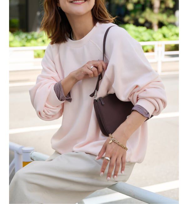 OUTDOOR PRODUCTS Usual Things「VINTAGE LIKE DAD SWEAT ユニセックス対応」|スウェット・ジャージ|ピンク