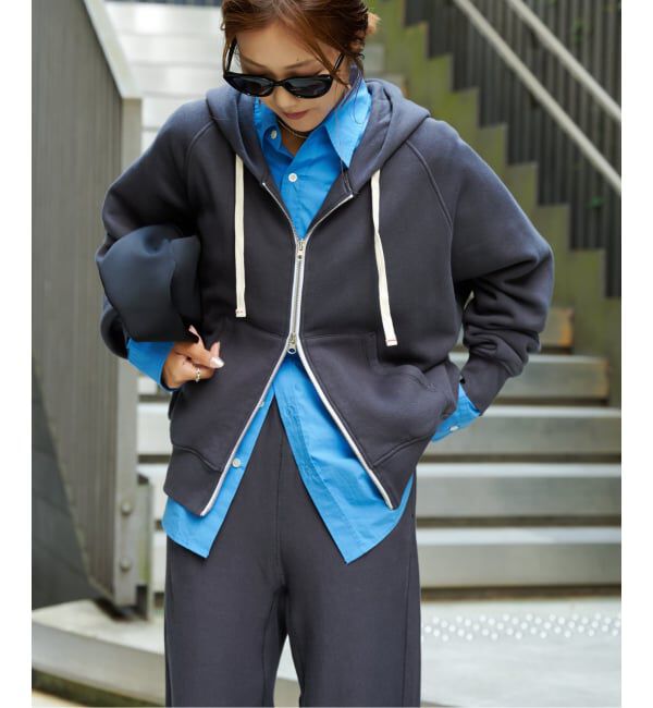 OUTDOOR PRODUCTS Usual Things「VINTAGE LIKE SWEAT ZIP HOODIE」|パーカー|