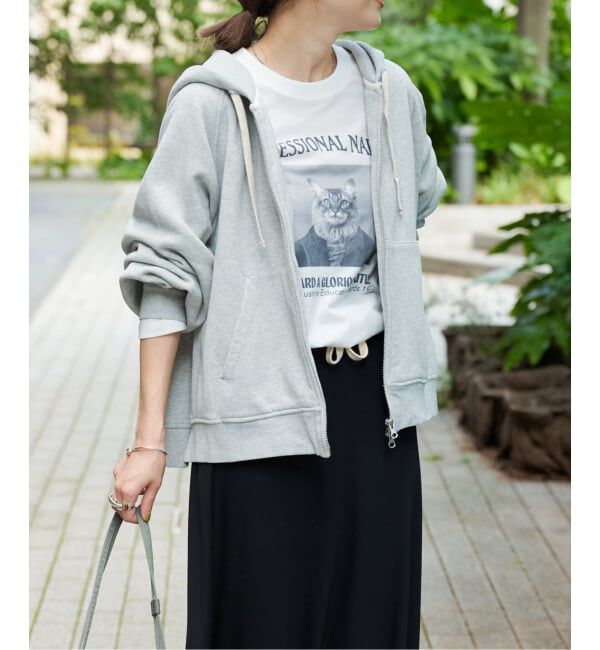 OUTDOOR PRODUCTS Usual Things「VINTAGE LIKE SWEAT ZIP HOODIE」|パーカー|