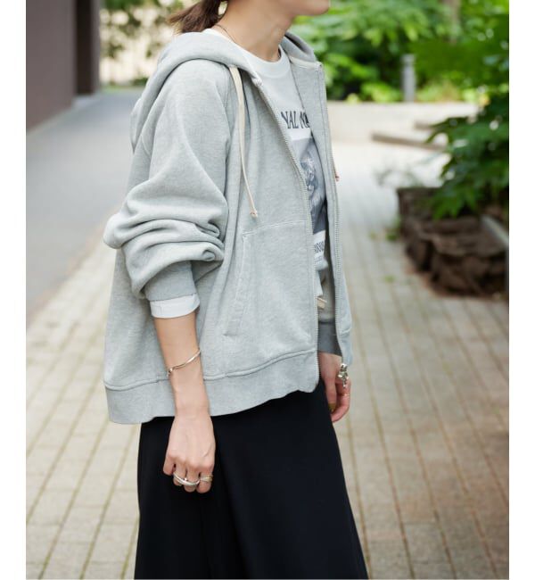 OUTDOOR PRODUCTS Usual Things「VINTAGE LIKE SWEAT ZIP HOODIE」|パーカー|