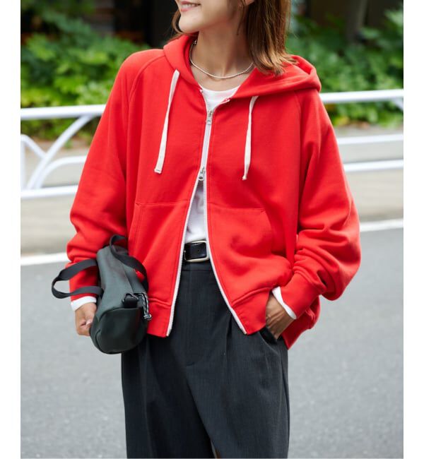 OUTDOOR PRODUCTS Usual Things「VINTAGE LIKE SWEAT ZIP HOODIE」|パーカー|