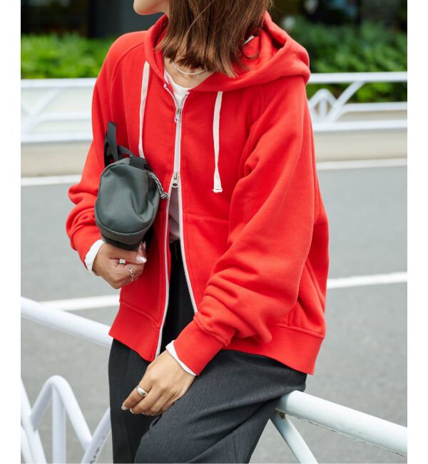 OUTDOOR PRODUCTS Usual Things「VINTAGE LIKE SWEAT ZIP HOODIE」|パーカー|