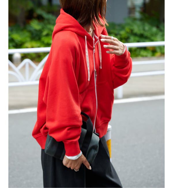 OUTDOOR PRODUCTS Usual Things「VINTAGE LIKE SWEAT ZIP HOODIE」|パーカー|