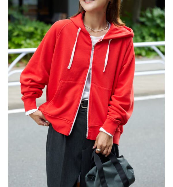 OUTDOOR PRODUCTS Usual Things「VINTAGE LIKE SWEAT ZIP HOODIE」|パーカー|