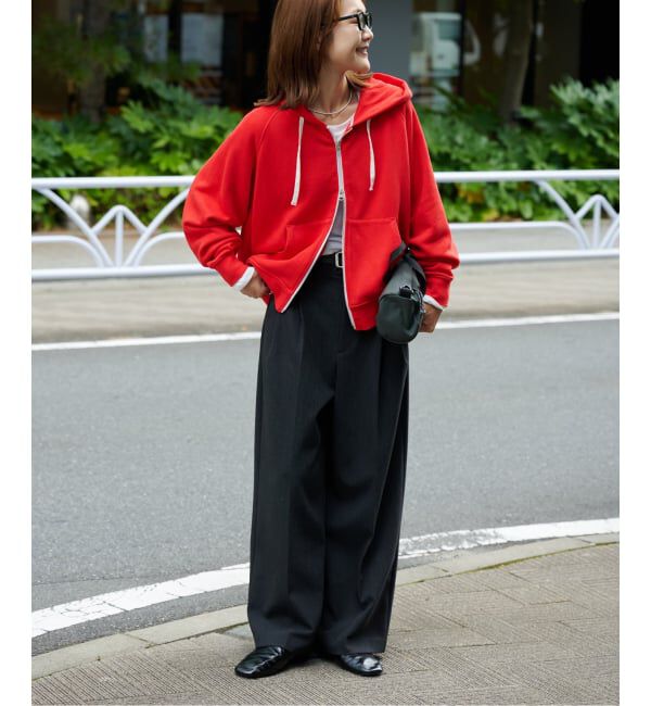 OUTDOOR PRODUCTS Usual Things「VINTAGE LIKE SWEAT ZIP HOODIE」|パーカー|