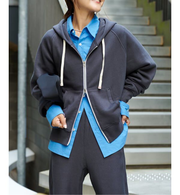 OUTDOOR PRODUCTS Usual Things「VINTAGE LIKE SWEAT ZIP HOODIE」|パーカー|