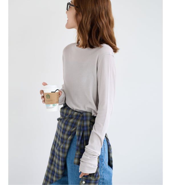 OUTDOOR PRODUCTS Usual Things「追加8 シアーリブルーズロンTEE」|Tシャツ・カットソー|