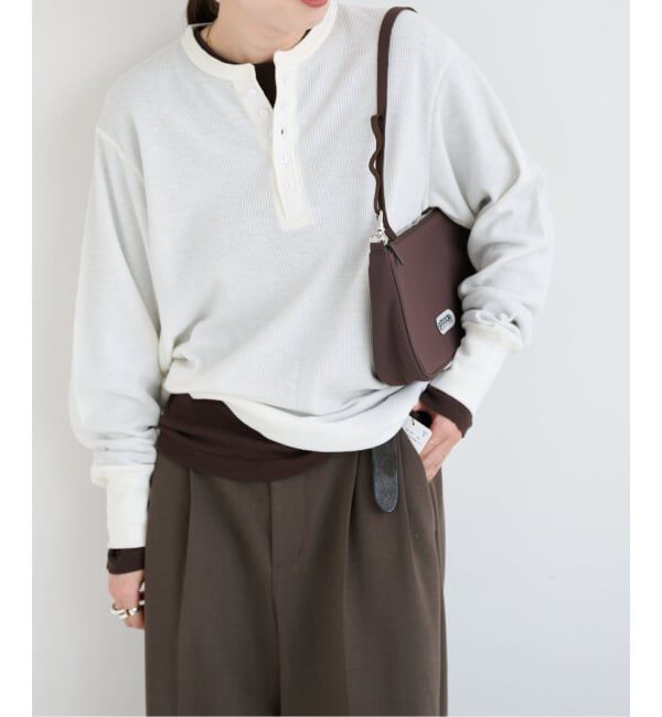 OUTDOOR PRODUCTS Usual Things「シアーワッフルロンTEE」|Tシャツ・カットソー|