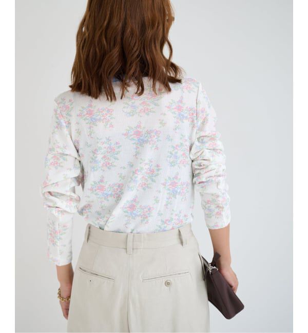 OUTDOOR PRODUCTS Usual Things「miller ex flower waffle henly Tee」|Tシャツ・カットソー|