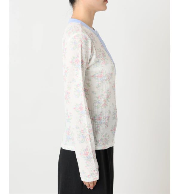 OUTDOOR PRODUCTS Usual Things「miller ex flower waffle henly Tee」|Tシャツ・カットソー|