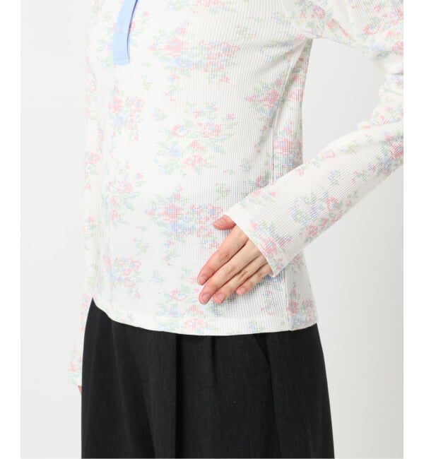OUTDOOR PRODUCTS Usual Things「miller ex flower waffle henly Tee」|Tシャツ・カットソー|