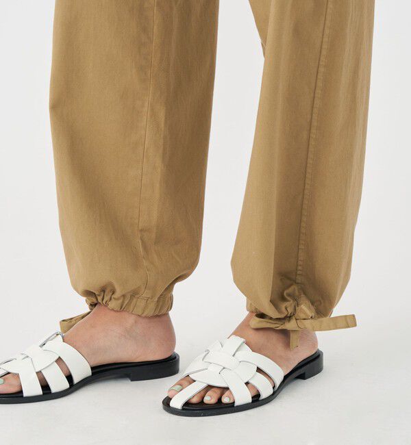 MACPHEE「ソフトコットンサテン カーゴパンツ」|カーゴ|
