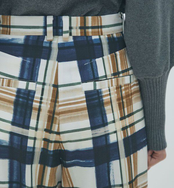 MACPHEE「コットンレーヨングログラン ストレートパンツ」|その他|