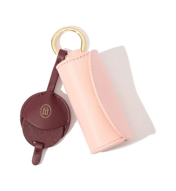 TOMORROWLAND GOODS「ATELIER TOMORROW  LIP CASE ミラー チャーム」|キーケース|32 ピンク系