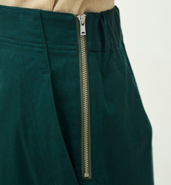 MACPHEE「コットンレーヨンリネンストレッチ ストレートパンツ」|その他|