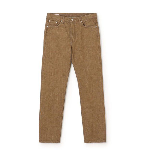 TOMORROWLAND MENS「【別注】EDWIN LOOSE STRAIGHT カラーデニムパンツ」|デニム|45 キャメル