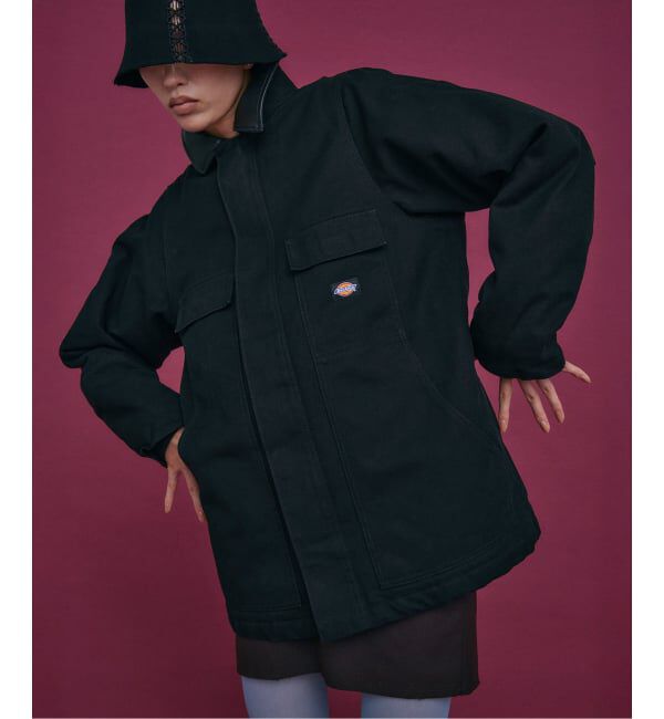  「DICKIES 別注 中綿DUCK ジャケット」|その他|ブラック