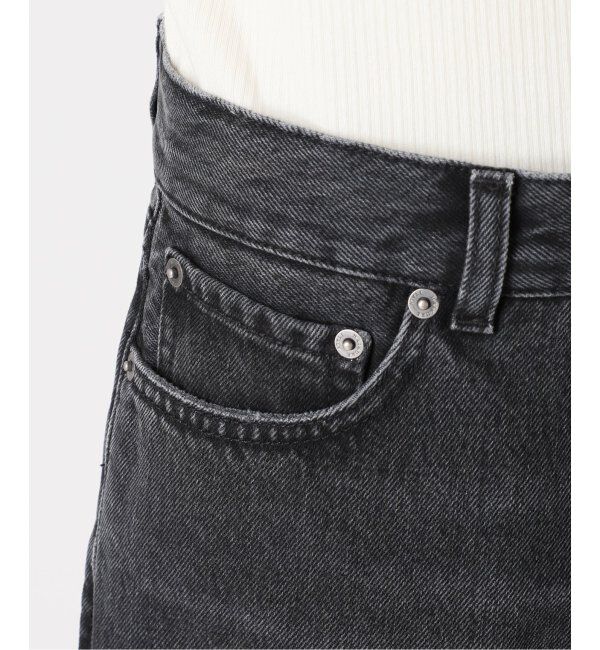 journal standard L'essage「《追加》【HAIKURE/ハイクル】BETHEANY ASIAN FIT MID BLACK：デニム」|デニム|