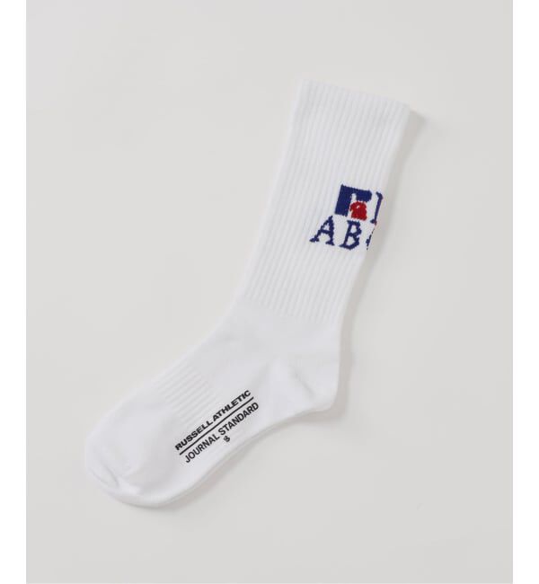 JOURNAL STANDARD「別注【RUSSELL ATHLETIC*JM for JS】LOGO SOCKS」|ソックス|