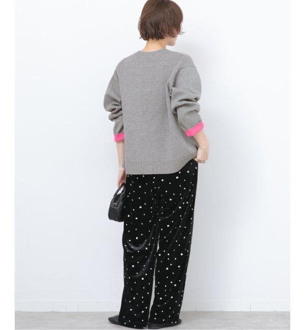 JOURNAL STANDARD relume「《一部WEB限定追加4 / 新色》ダブルニットコントラストカーディガン」|カーディガン|