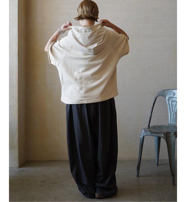 journal standard luxe「ウラケナイロンキリカエフーディー」|パーカー|