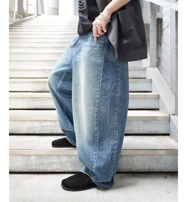 journal standard luxe「《追加２》11OZデニム スウィッチパンツ」|デニム|