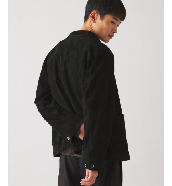 JOURNAL STANDARD relume「《予約》ゴートレザー スエード カバーオール」|ライダースジャケット|