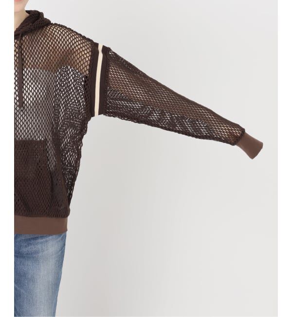 Spick and Span「《別注》athletic wear MASON メッシュパーカー*」|パーカー|