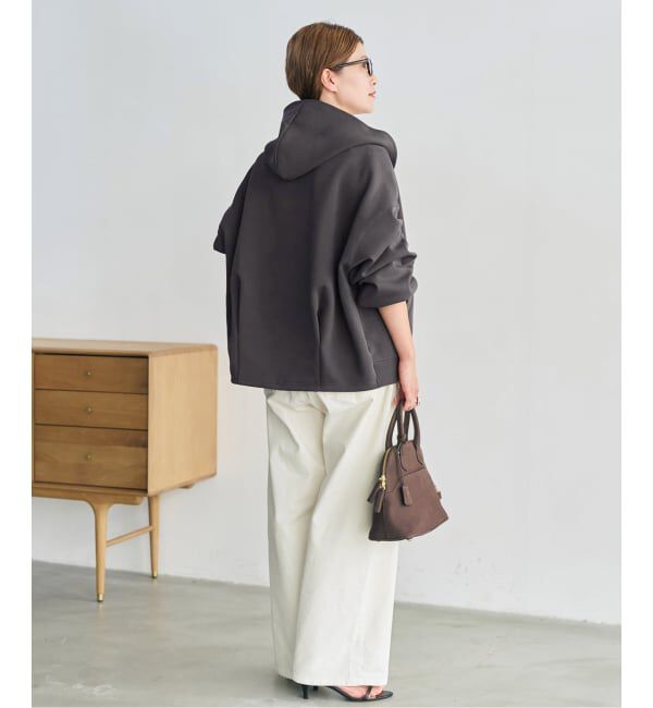 Spick and Span「《一部店舗+WEB限定》コクーンシルエットパーカー」|パーカー|
