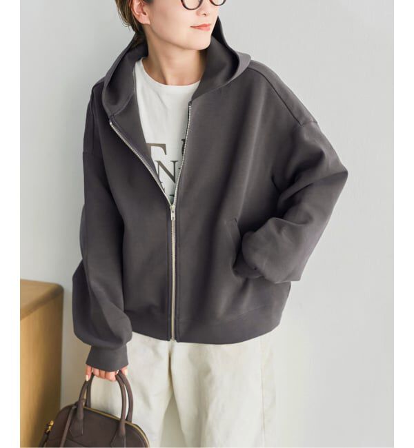 Spick and Span「《一部店舗+WEB限定》コクーンシルエットパーカー」|パーカー|