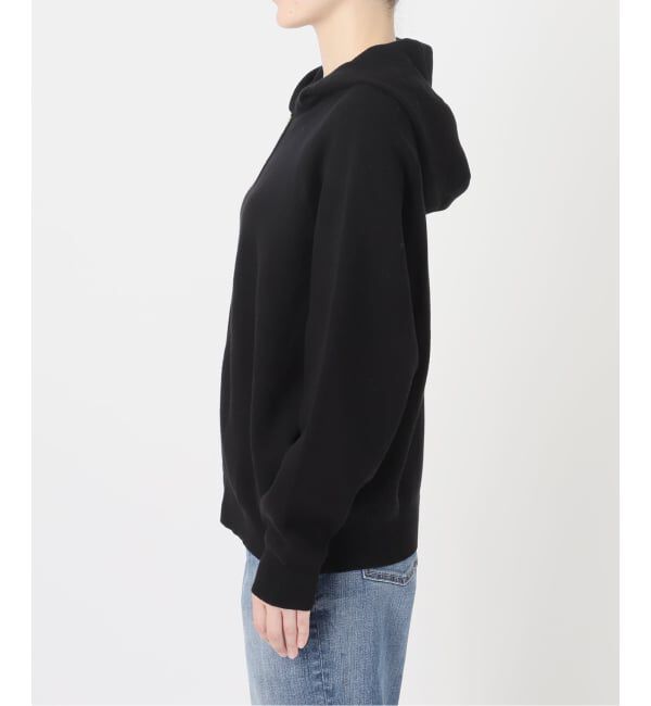 Spick and Span「《予約》コットン混 ニットフーディー」|パーカー|