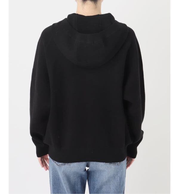 Spick and Span「《予約》コットン混 ニットフーディー」|パーカー|