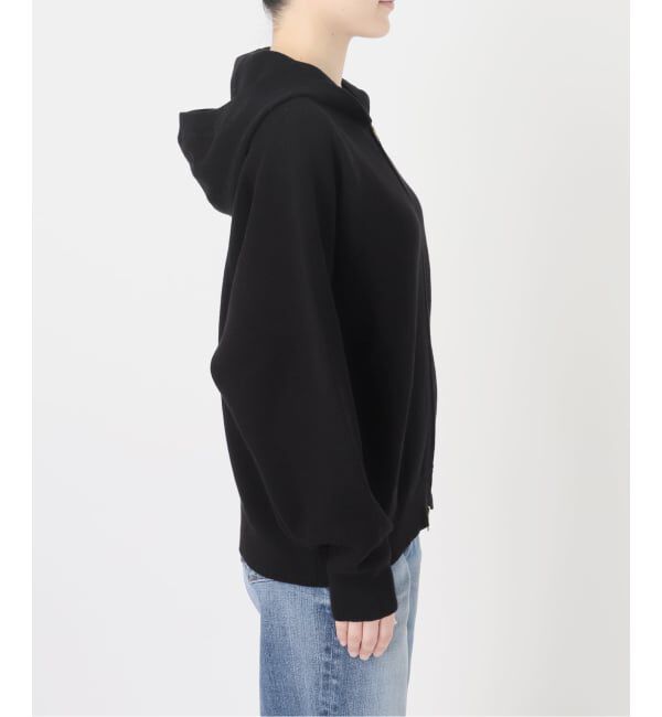 Spick and Span「《予約》コットン混 ニットフーディー」|パーカー|