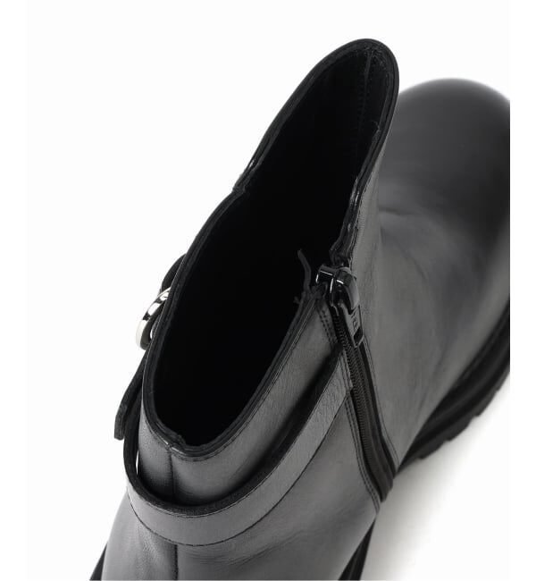 Spick and Span「《予約》GRAIN ベルト付きショートブーツ」|ショートブーツ|