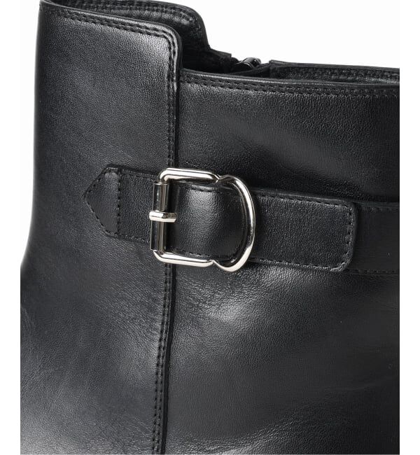 Spick and Span「《予約》GRAIN ベルト付きショートブーツ」|ショートブーツ|