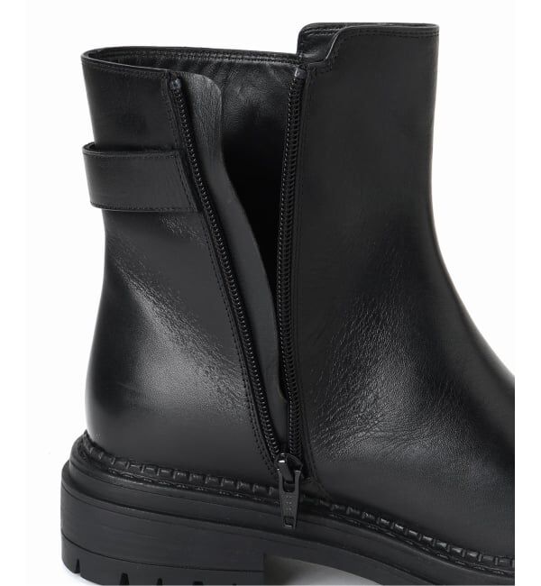 Spick and Span「《予約》GRAIN ベルト付きショートブーツ」|ショートブーツ|