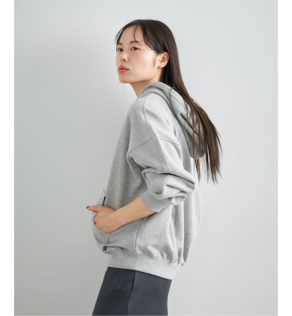 U by SPICK&SPAN「《 追加 》 LOW CLASSIC Lc LOW SOFT SWEAT ZIP-UP HOODIE」|パーカー|